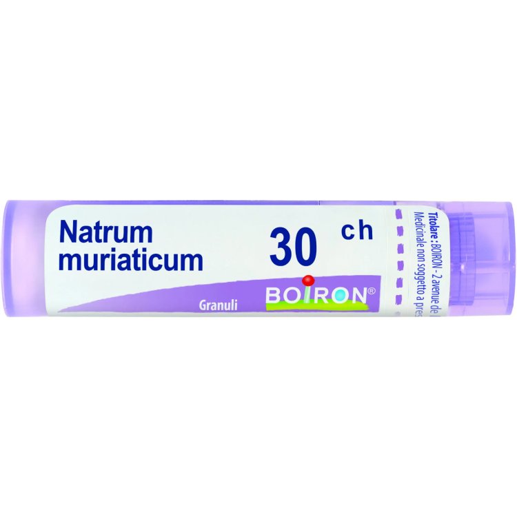 Boiron Natrum Muriaticum 30CH Granuli Omeopatici 4G