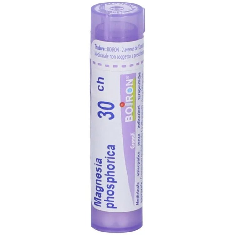 Boiron Magnesia Phosphorica 30CH Granuli, Rimedio Omeopatico 80 Granuli