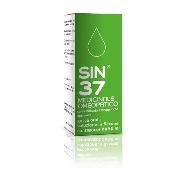 Alfa Omega SIN 37 Gocce Orali Rimedio Omeopatico per Gotta 50 ml