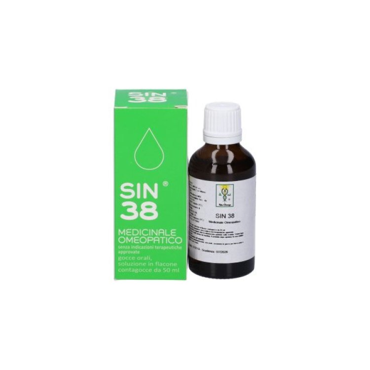 Alfa Omega SIN 38 Gocce Orali Rimedio Omeopatico per Spasmi e Crampi 50ml