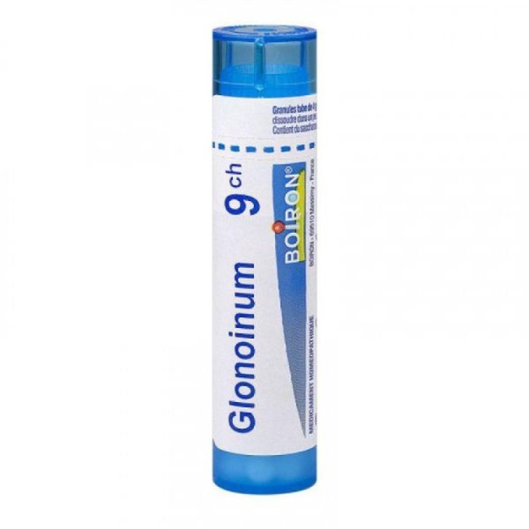 Hering Glonoinum Granuli Omeopatici 9CH per Mal di Testa e Vampate 1g