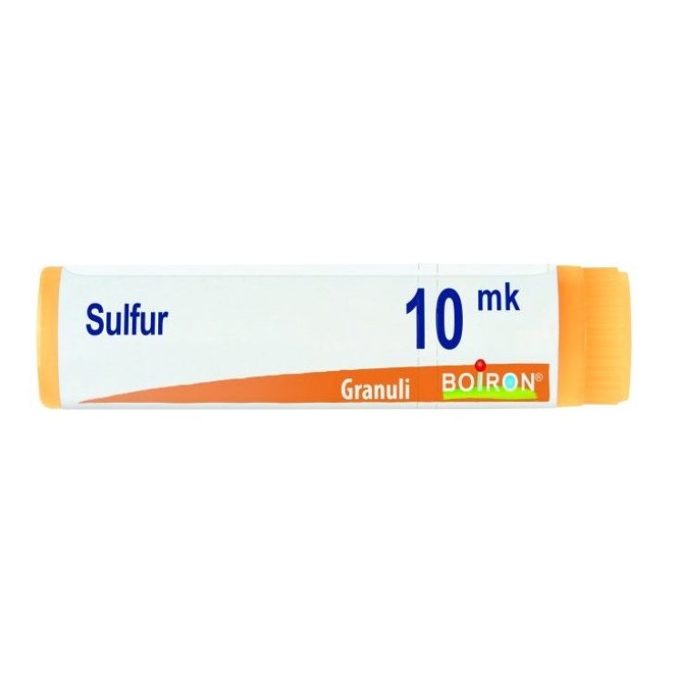 Boiron Sulfur 10Mk Globuli Omeopatici Medicinale Omeopatico Monodose 1g