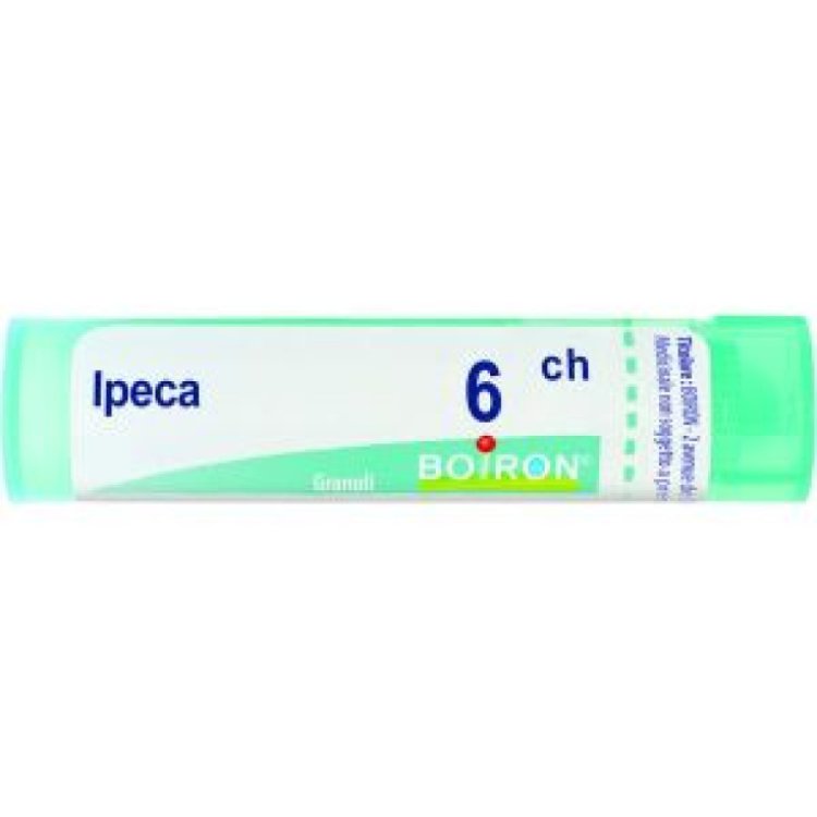 Boiron Ipeca 6CH Granuli Omeopatici per Nausea e Vomito
