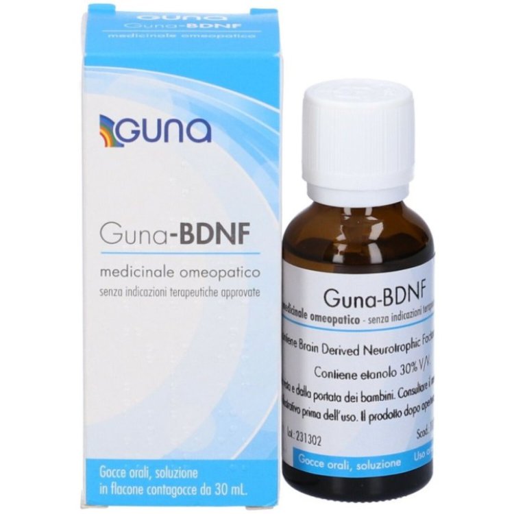 Guna BDNF 4CH Gocce Orali Supporto Neurotrofico Medicinale Omeopatico 30ml