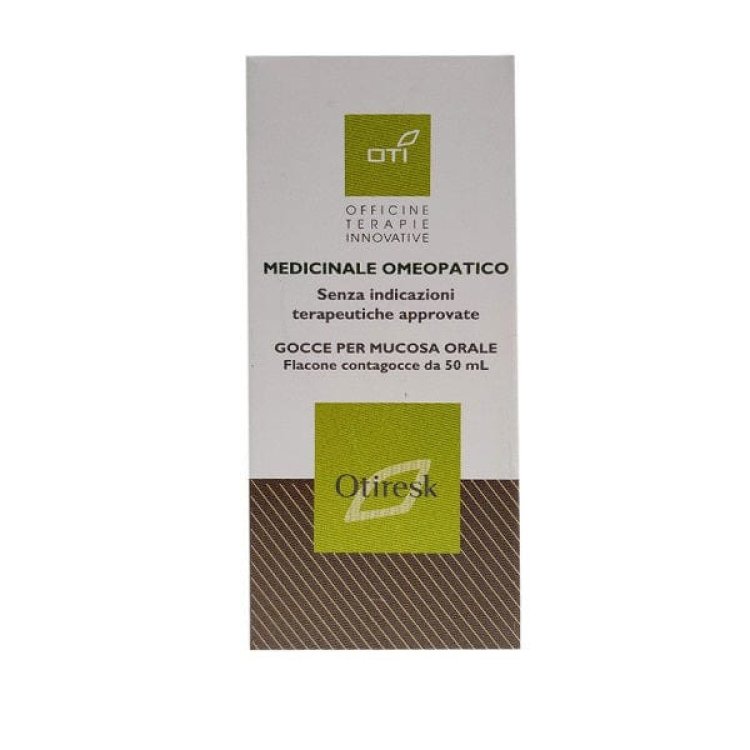 Oti Otiresk Gocce Orali Medicinale Omeopatico 50ml