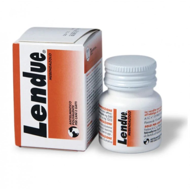 Lendue 240 Mg Compresse Masticabili per Cani e Gatti (12 Compresse)