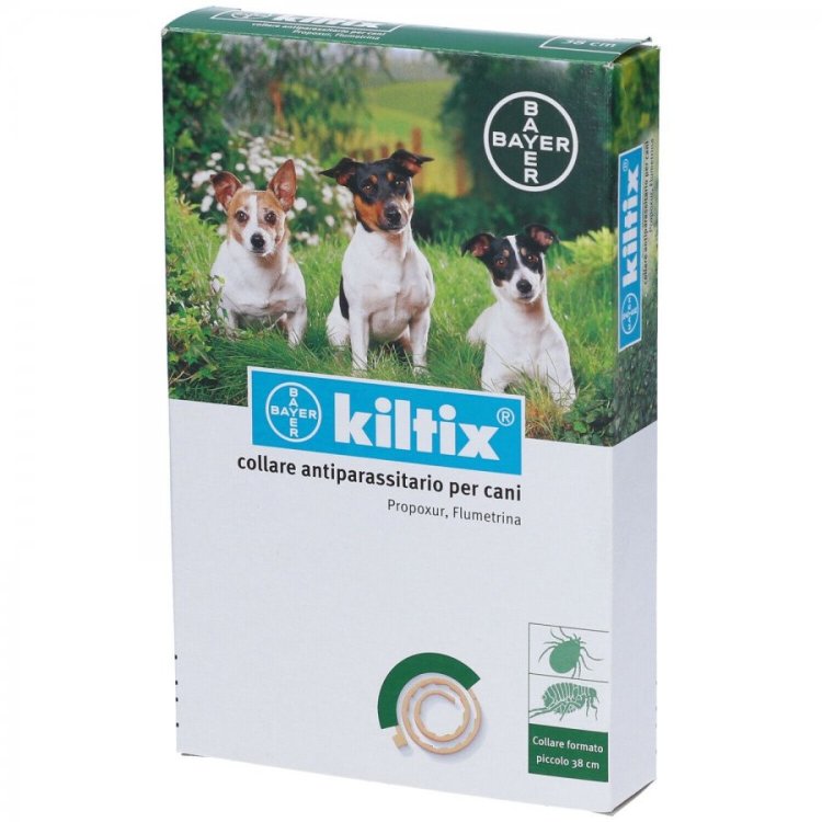 Kiltix Collare Antiparassitario per Cani Piccola Taglia 38 cm Kiltix Collare Antiparassitario per Cani Piccola Taglia 38 cm