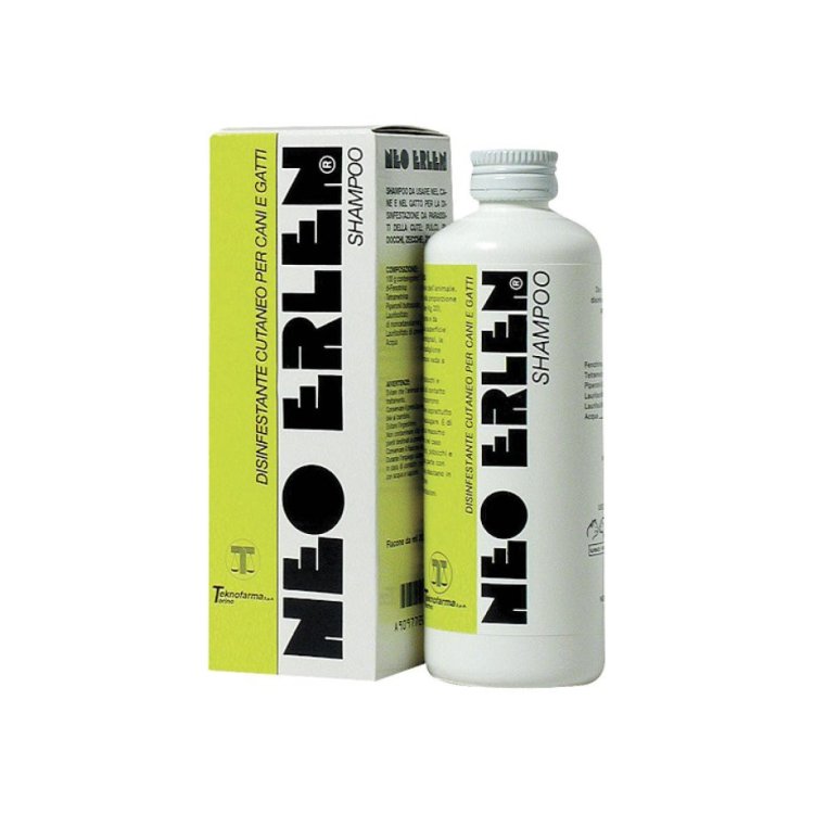 Neo Erlen Shampoo Antiparassitario Cani e Gatti 200ml