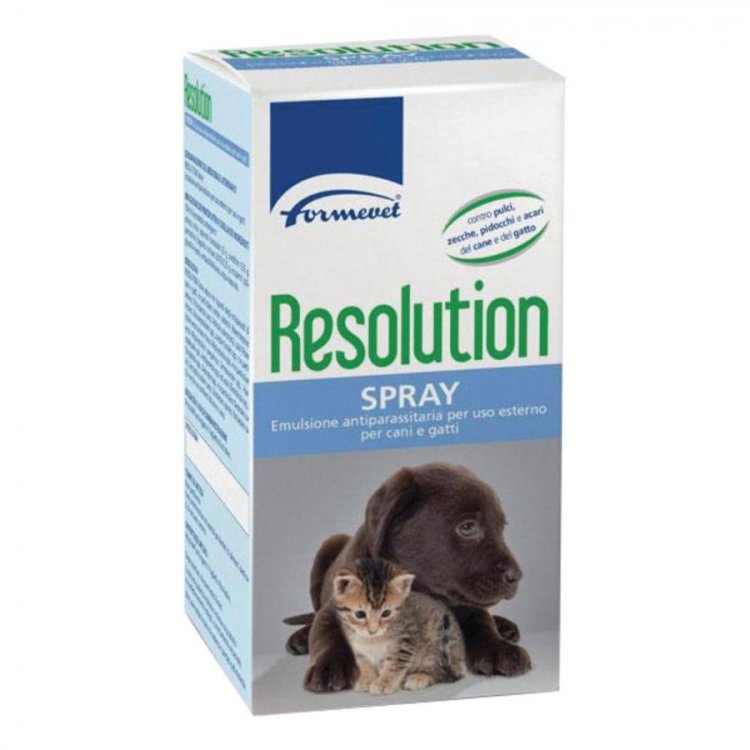 Resolution Spray Antiparassitario Cani e Gatti 250ml