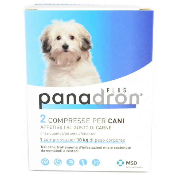 Msd Animal Health Panadron Plus Compresse Antielmintico per Cani 2cpr
