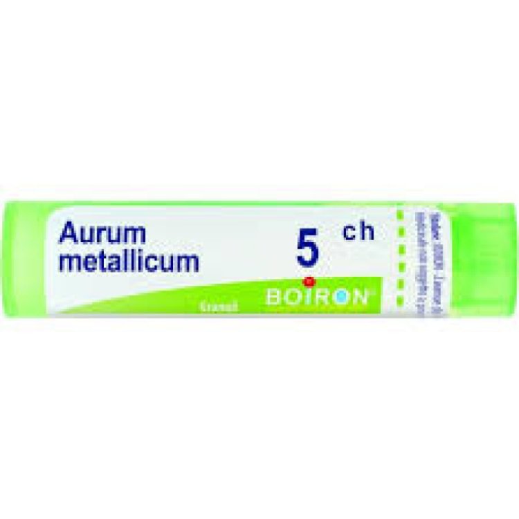 Boiron Aurum Metallicum 5CH Granuli Omeopatici 4g