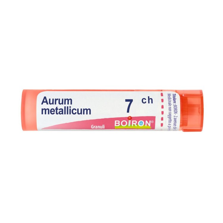 Boiron Aurum Metallicum 7CH Granuli Omeopatici da 4g Boiron Aurum Metallicum 7CH Granuli Omeopatici da 4g