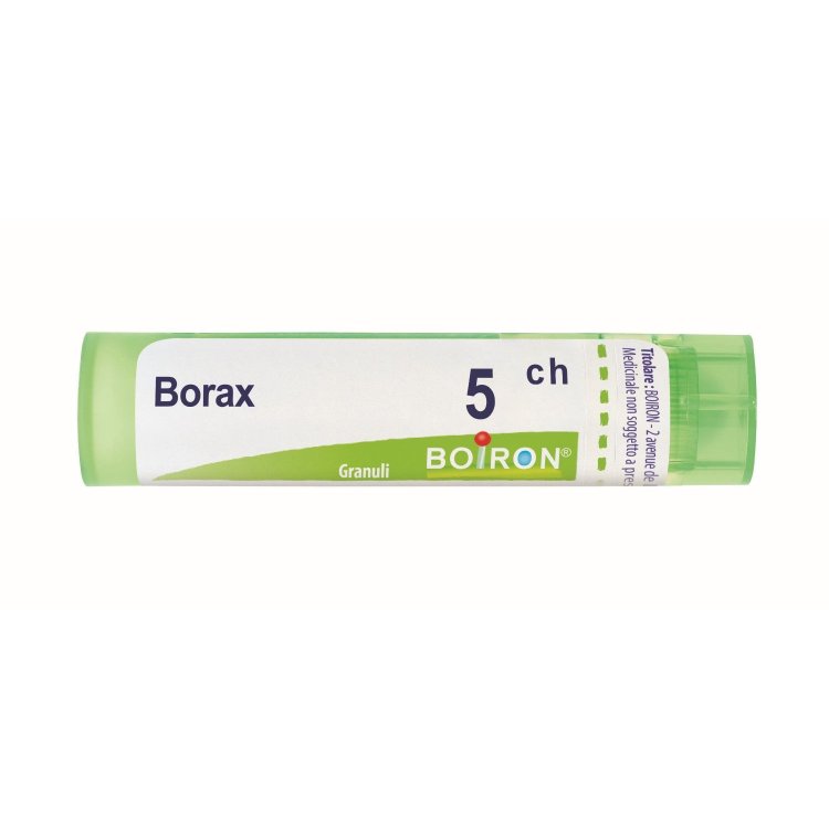 Boiron Borax 5CH Granuli Omeopatico per Infiammazioni Mucose Tubo da 80 Granuli Boiron Borax 5CH Granuli Omeopatico per Infiammazioni Mucose Tubo da 80 Granuli