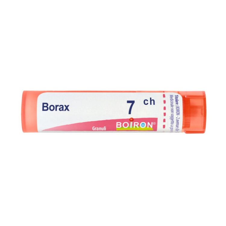 Boiron Borax 7CH Granuli Omeopatici per Afte e Irritazioni