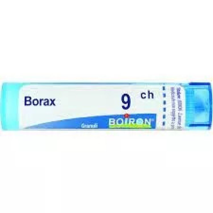 Boiron Borax 9CH Granuli Omeopatici per Afte 4g