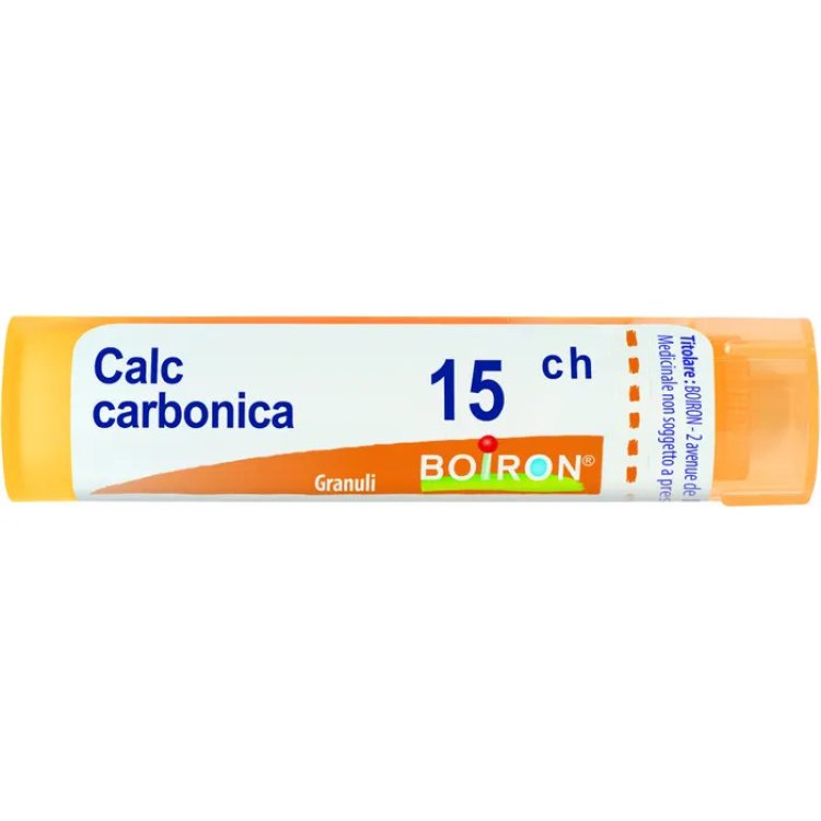Boiron Calcarea Carbonica Granuli 15Ch Tubo da 4g Omeopatico