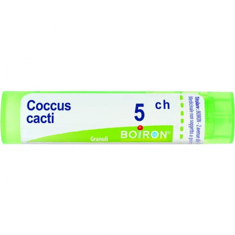 Boiron Coccus Cacti 5CH Granuli Omeopatici 4 g