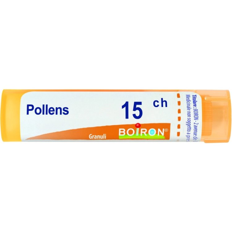 Boiron Pollens 15CH Granuli Tubo da 4g Omeopatico Anti Allergia