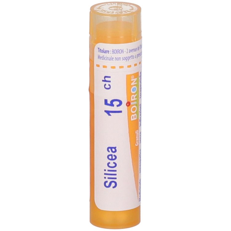 Boiron Silicea 15CH Granuli Omeopatici per il Benessere Tubo da 4 g