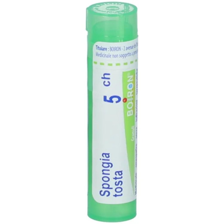 Boiron Spongia Tosta 5CH Granuli Omeopatico da 4 g