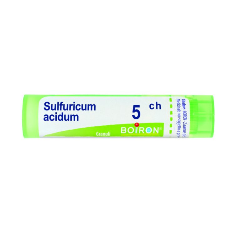 Boiron Sulfuricum Acidum 5CH Granuli Omeopatico - Tubo da 80 Granuli
