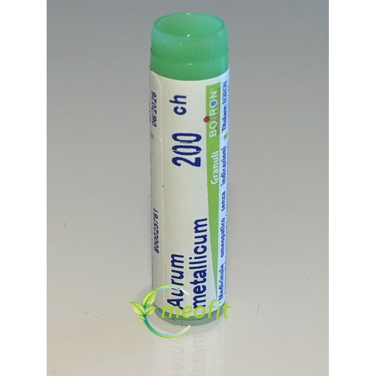 Boiron Aurum Metallicum 200CH Globuli Omeopatici