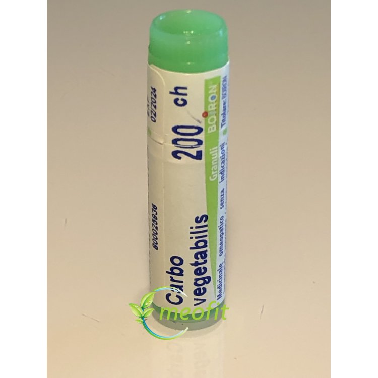 Boiron Carbo Vegetabilis 200CH Globuli Omeopatici