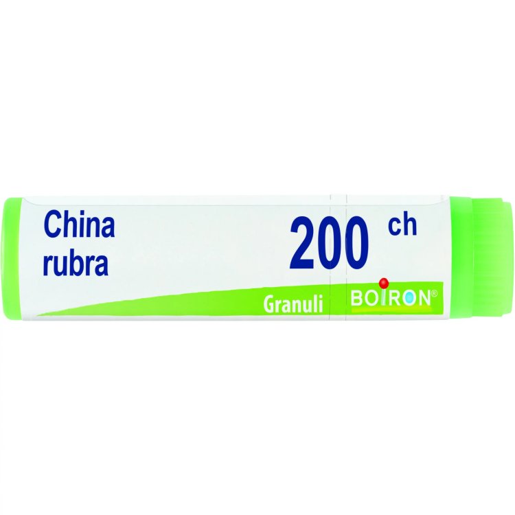 Boiron China Rubra 200CH Globuli Omeopatici - Tubo Dose da 1g