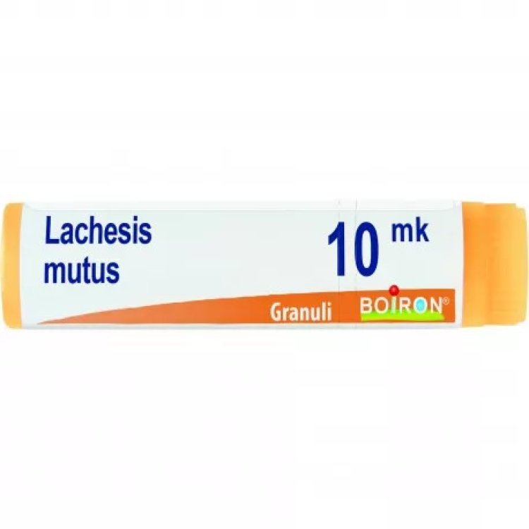 Boiron Lachesis Mutus XMK Globuli Omeopatici Boiron Lachesis Mutus XMK Globuli Omeopatici