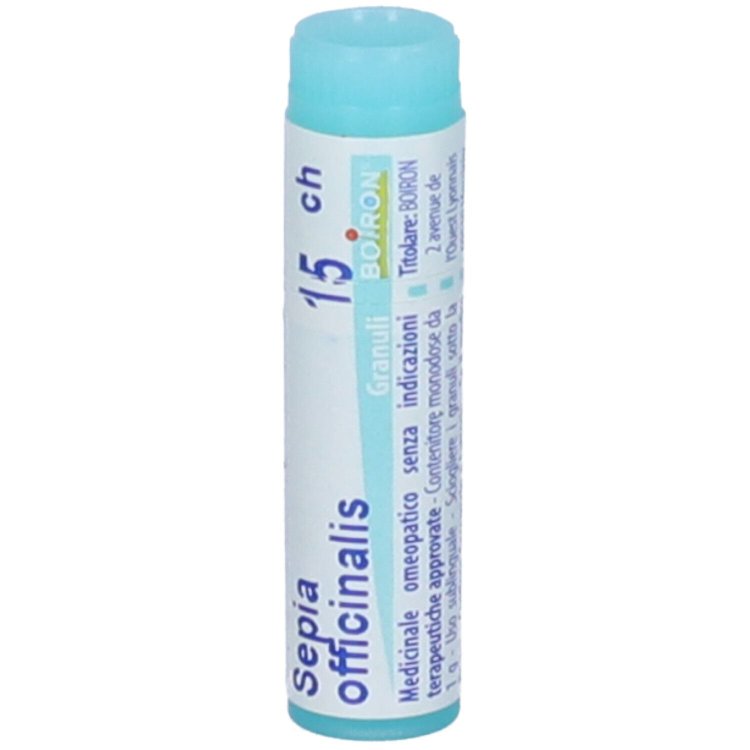 Boiron Sepia Officinalis 15CH Globuli Omeopatico tubo dose da 1 g