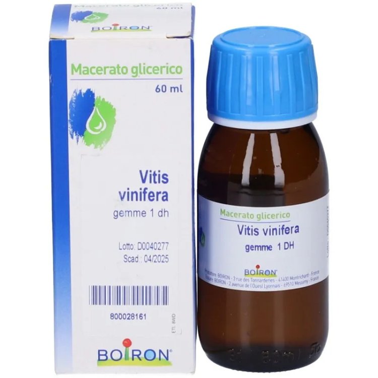 Boiron Vitis Vinifera Macerato Glicerico Omeopatico 60ml