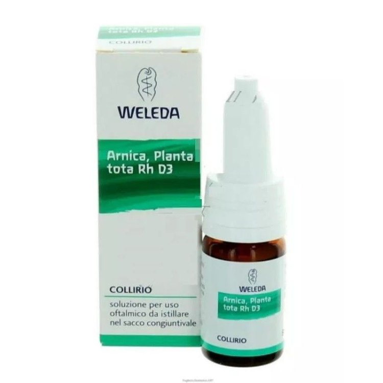 Weleda Arnica Planta Tota RH D3 Collirio Gocce Oculari Omeopatiche 10ml