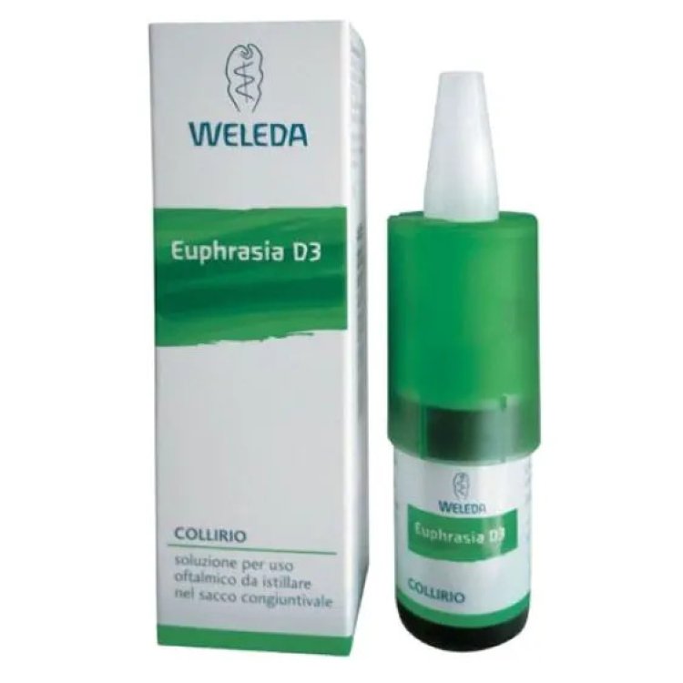 Weleda Euphrasia D3 Collirio Omeopatico Benessere Occhi 10ml