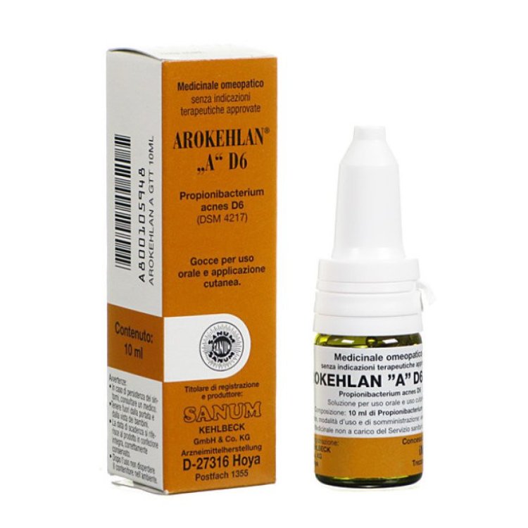 Sanum-Kehlbeck Arokehlan A D6 Gocce Omeopatiche 10ml
