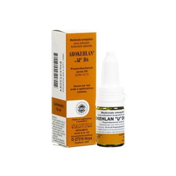 Sanum-Kehlbeck Arokehlan U D6 Gocce Omeopatiche 10ml