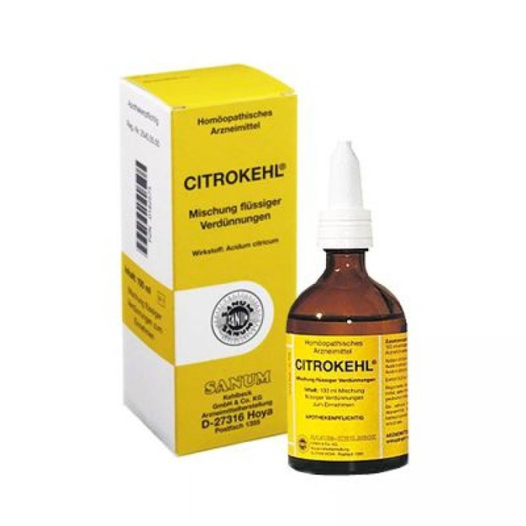 Sanum-Kehlbeck Citrokehl Gocce Orali Medicinale Omeopatico 100 ml