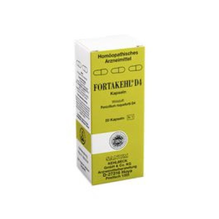 Sanum-Kehlbeck Fortakehl D4 Capsule Rimedio Omeopatico 20pz