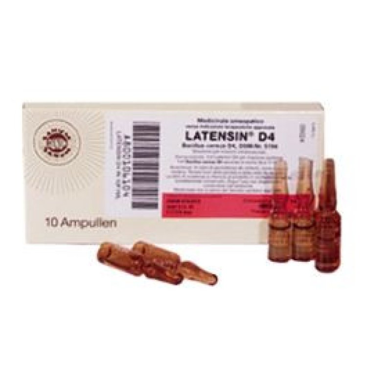 Sanum Latensin D4 Rimedio Omeopatico per Difese Immunitarie 10 Fiale