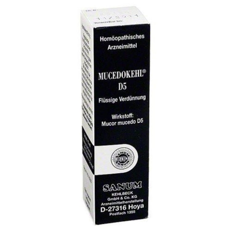 Sanum-Kehlbeck Mucedokehl D5 Gocce Omeopatiche per Ansia 10ml