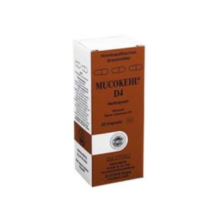 Sanum-Kehlbeck Mucokehl D4 20 Capsule Omeopatico per Sistema Vascolare