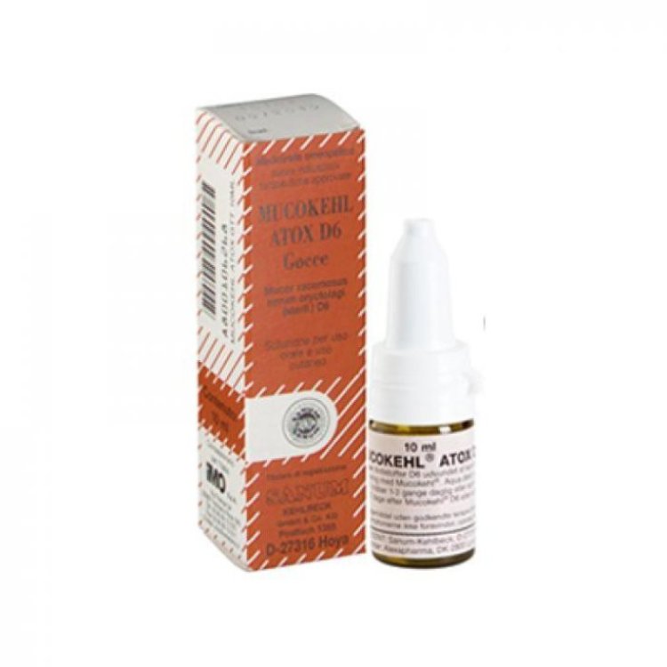 Sanum-Kehlbeck Mucokehl Atox D6 Gocce Omeopatiche 10ml