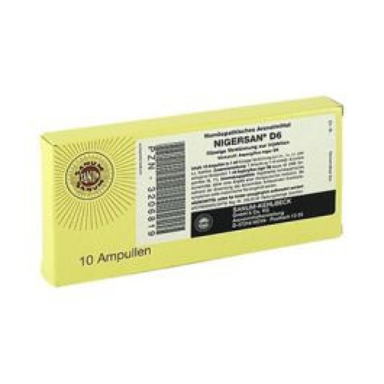 Sanum Nigersan Atox D6: Rimedio Omeopatico Depurativo in 10 Fiale