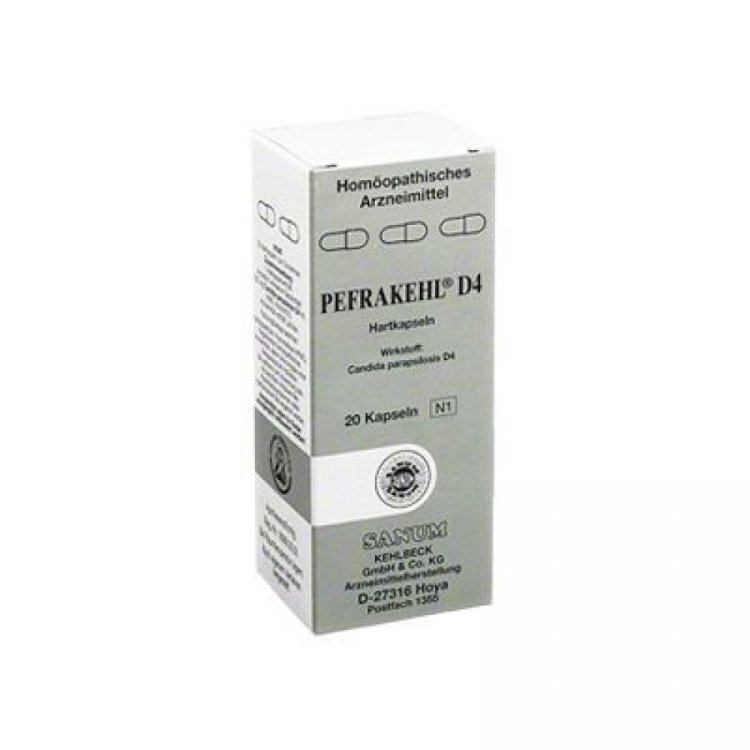 Sanum-Kehlbeck Pefrakehl D4 Medicinale Omeopatico 20 Capsule