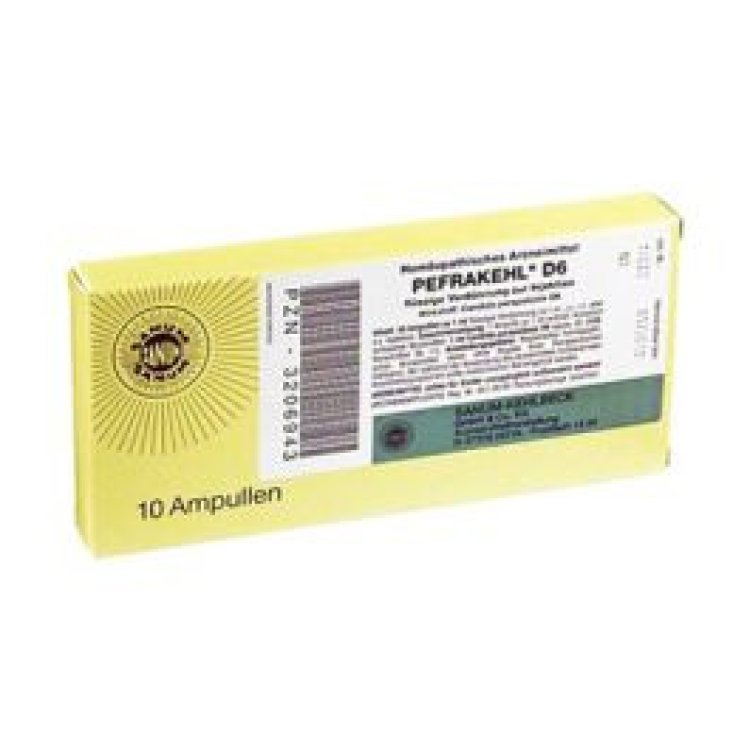 Sanum Pefrakehl D6 Rimedio Omeopatico per Micosi in Fiale 10x1ml