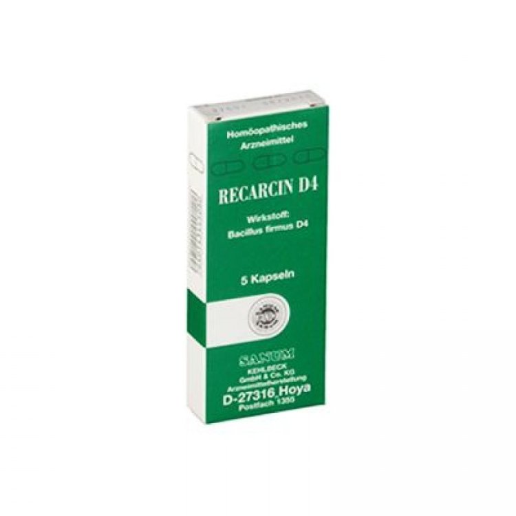 Sanum-Kehlbeck Recarcin D4 5 Capsule Omeopatico Immunomodulatore