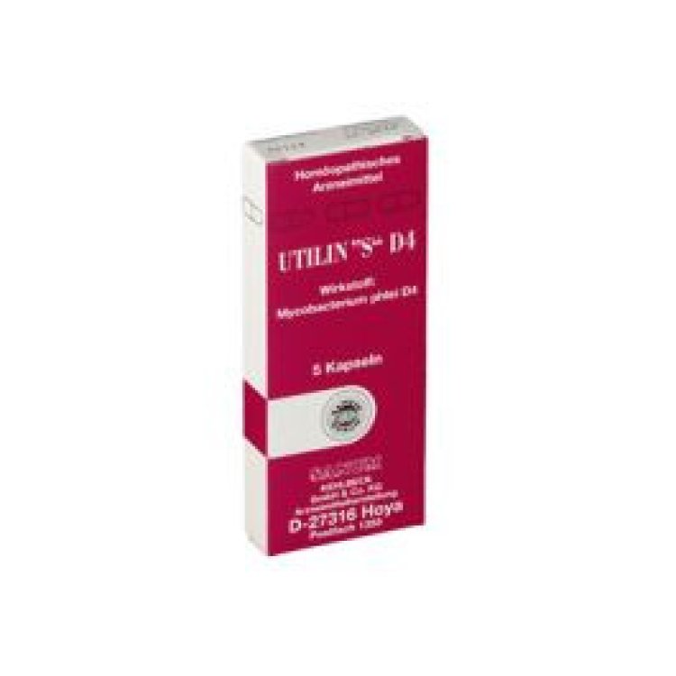 Sanum-Kehlbeck Utilin S D4 Omeopatico Immunomodulatore 5 Capsule