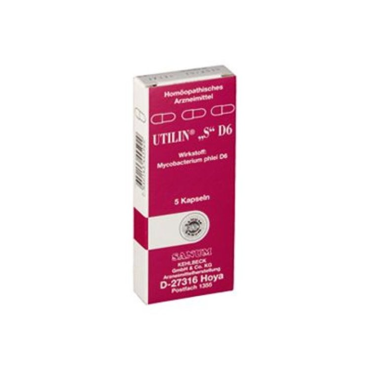 Sanum-Kehlbeck Utilin S D6 Omeopatico Immunomodulatore 5 Capsule