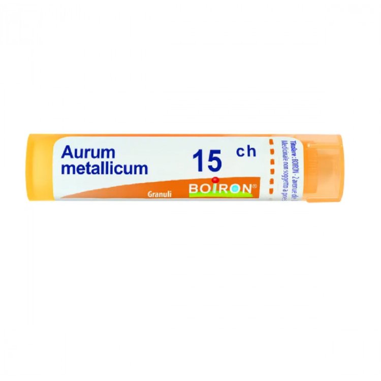 Boiron Aurum Metallicum 15Ch Granuli Omeopatici 4 g Boiron Aurum Metallicum 15Ch Granuli Omeopatici 4 g