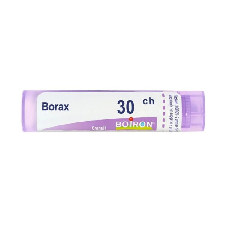 Boiron Borax 30CH Granuli Omeopatici per bocca, diarrea e insonnia 4 g