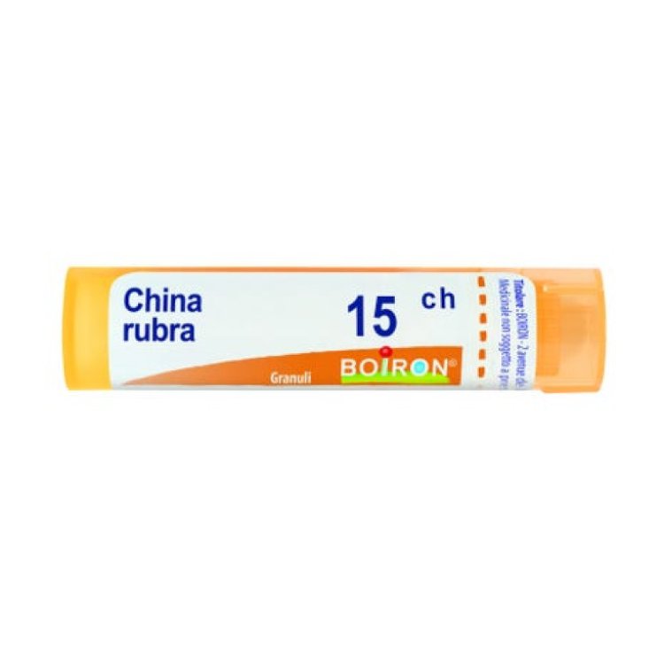 Boiron China Rubra 15CH Granuli Omeopatici contro Debolezza, Stanchezza - Tubo 4g